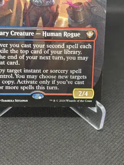 MTG Stella Lee, Wild Card Borderless NM Regular (0003 OTC) Magic The Gathering - Image 2