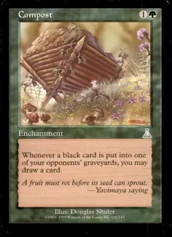 MTG Compost LP Light Play Urza's Destiny [2659] - Image 1