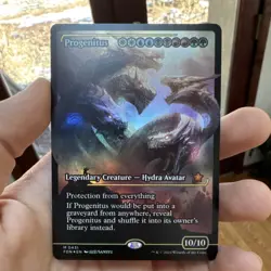 Magic: The Gathering Progenitus Foil Legendary Creature Hydra FDN 0431 - Image 1