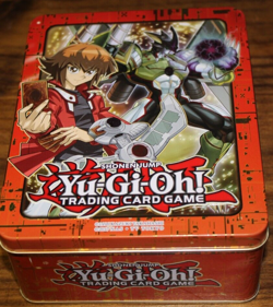 Yugioh 2018 Jaden Mega Tin Empty Card Collectible Tin - Image 1
