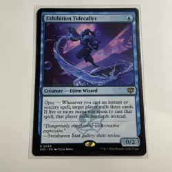 MTG Exhibition Tidecaller NM R 48 Secrets of Strixhaven - Image 1