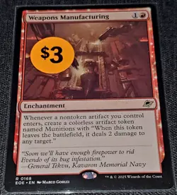 Weapons Manufacturing Edge of Eternities MTG Regular Near Mint - Image 1