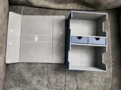 AEGIS GUARDIAN Card Deck Box for MTG, Commander With 2 Dice Tray Holds 600+ Card - Image 1