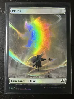 MTG Plains (0267) Secrets of Strixhaven Foil - Image 1