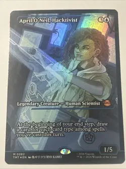 April O'Neil, Hacktivist (0282) (Showcase) Teenage Mutant Ninja Turtles Foil - Image 1