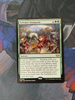Selvala's Stampede | 7% Off 2+ | Tarkir: Dragonstorm | NM | MTG - Image 1