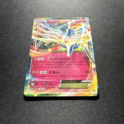 Pokemon TCG Xerneas EX Black Star Promo Holo Rare Card XY07 - Image 2