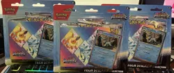 Pokemon TCG Prismatic Evolutions Tech Sticker Collection Glaceon Lot Of 3 Sealed - Image 1