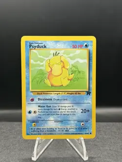 Pokemon Card - Psyduck 65/82 Team Rocket - LP - Image 1