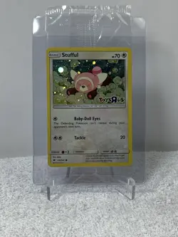 SEALED Stufful - 110/147 - Toys R Us Stamped Holo Promo Pokemon Card - Image 1