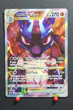 Lucario VSTAR SWSH291 Pokemon Sword & Shield Promo Full Art Holo - NM - Image 1