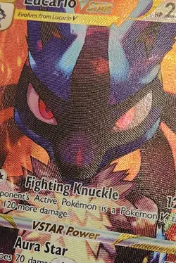 Lucario VSTAR SWSH291 Pokemon Sword & Shield Promo Full Art Holo - NM - Image 2