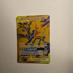 Pokemon Pikachu & Zekrom GX SM248 TAG TEAM Promo Holo 240 HP Sm Card - Image 1