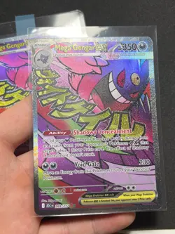 Pokemon Mega Gengar EX 269/217✨YELLOW INK ERROR✨Mega Attack Rare Ascended Heroes - Image 3