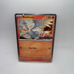 Reshiram (Stellar Crown Stamped) 022/142 Cosmos Holo Pokemon NM - Image 1