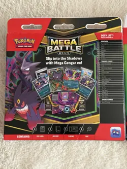 Pokemon Mega Gengar EX Battle Deck & First Partner Illustration Collection - New - Image 3