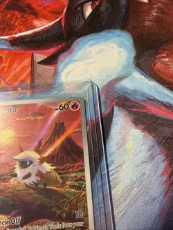 Pokemon TCG Larvesta Illustration Black Bolt, Card 099/086 Near Mint Condition - Image 3