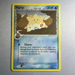 Togepi Delta Species 41/101 EX Dragon Frontiers Pokemon Card TCG Uncommon - Image 1