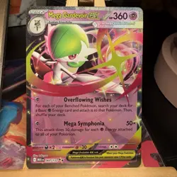 Mega Gardevoir ex 060/132 Mega Evolution Double Rare Holo Pokemon TCG MINT - Image 1