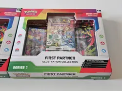 2x Sealed Pokemon TCG First Partner Illustration Collection (Series 1) 2026 - Image 3