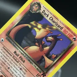 Pokemon Dark Charizard 21/82 Team Rocket 80 HP Rare Unlimited Regular - Image 4