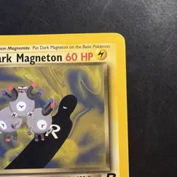 Pokemon Vintage Dark Magneton 28/82 Team Rocket Non-Holo Rare WotC 2000 - Image 3