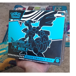 Pokemon TCG Scarlet & Violet Black Bolt Elite Trainer Box English - Image 1