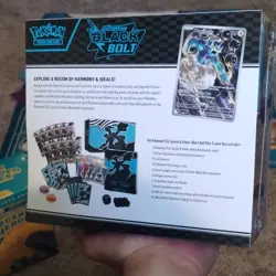 Pokemon TCG Scarlet & Violet Black Bolt Elite Trainer Box English - Image 2