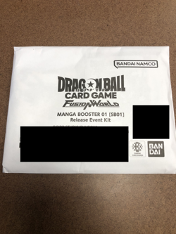 Dragon Ball Super Card Game Manga Booster 01 Release Event Kit - Image 1