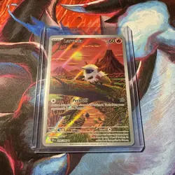 Pokemon TCG Larvesta Illustration Black Bolt, Card 099/086 Near Mint Condition - Image 1