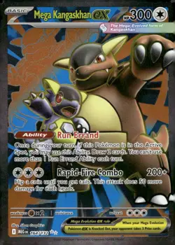 Mega Kangaskhan ex 164/132 Ultra Rare Mega Evolution Pokemon Near Mint - Image 1