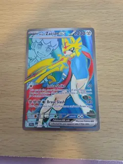 Pokemon TCG Journey Together Hop's Zacian EX Full Art Card 176/159 - Image 1