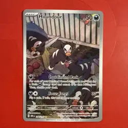 Houndour 204/197 Obsidian Flames Illustration Rare Holo Pokemon TCG Nm/M - Image 2