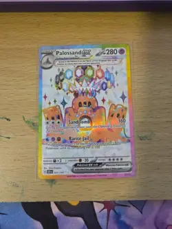 Palossand EX 221/191 Surging Sparks Full Art Pokemon Card - NM - Image 1