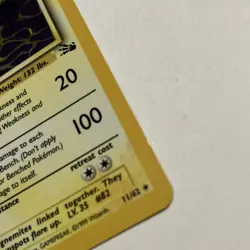 Pokemon Magneton Holo Rare Card Fossil 11/62 Unlimited English Wotc 1999 - Image 3