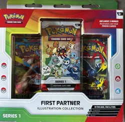 NIB Pokemon First Partner Illustration Collection 30 Years First Partner Pokemon - Image 1