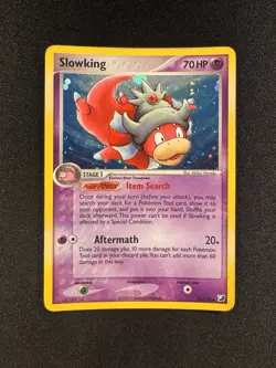 Slowking 14/115 - EX Unseen Forces Vintage Holo Rare 2005 - Pokemon TCG Card MP - Image 1
