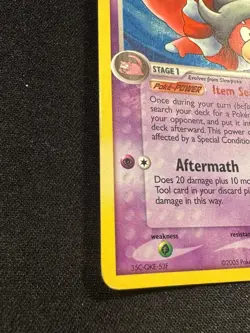 Slowking 14/115 - EX Unseen Forces Vintage Holo Rare 2005 - Pokemon TCG Card MP - Image 4
