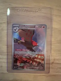 Talonflame 091/088 Holo Illustration Rare Perfect Order Pokemon - Image 1