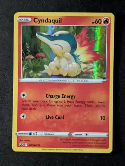 2022 Pokemon CYNDAQUIL #SWSH221 Sword & Shield Black Star Promos ENG - Image 1