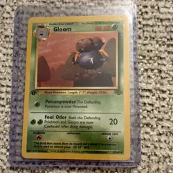 Pokemon TCG Gloom 037 1st ed Jungle Uncommon 1999 English - Image 1