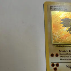 Pokemon Hitmonlee Holo Rare Card Fossil 7/62 Unlimited English Wotc 1999 - Image 4