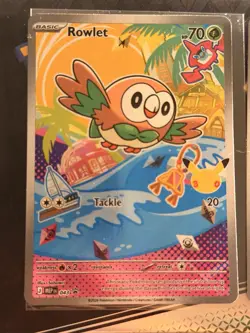 Pokemon Alola Starters Rowlet Litten Popplio 3-Card Promo Set - Image 2