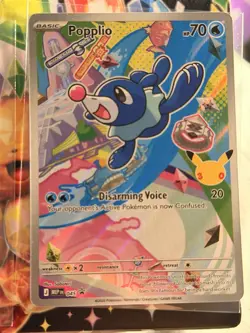 Pokemon Alola Starters Rowlet Litten Popplio 3-Card Promo Set - Image 4