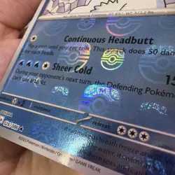 Beartic (Master Ball) 026/086 Black Bolt - Rare Pokemon TCG NM ✅ Misprint - Image 3
