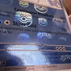 Beartic (Master Ball) 026/086 Black Bolt - Rare Pokemon TCG NM ✅ Misprint - Image 4