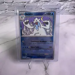 Beartic (Master Ball) 026/086 Black Bolt - Rare Pokemon TCG NM ✅ Misprint - Image 5