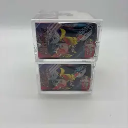 Lot (2) Pokemon SV10 Destined Rivals English Booster Boxes Sealed w/Acrylic Case - Image 4