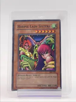 HARPIE LADY SISTERS 2002 KONAMI YU-GI-OH! METAL RAIDERS SUPER RARE Q6739 - Image 1