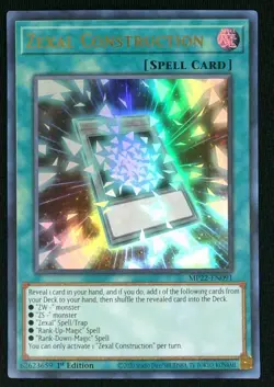 Zexal Construction MP22-EN091 1st Edition Yu-Gi-Oh! Playset 3x TCG - Image 2